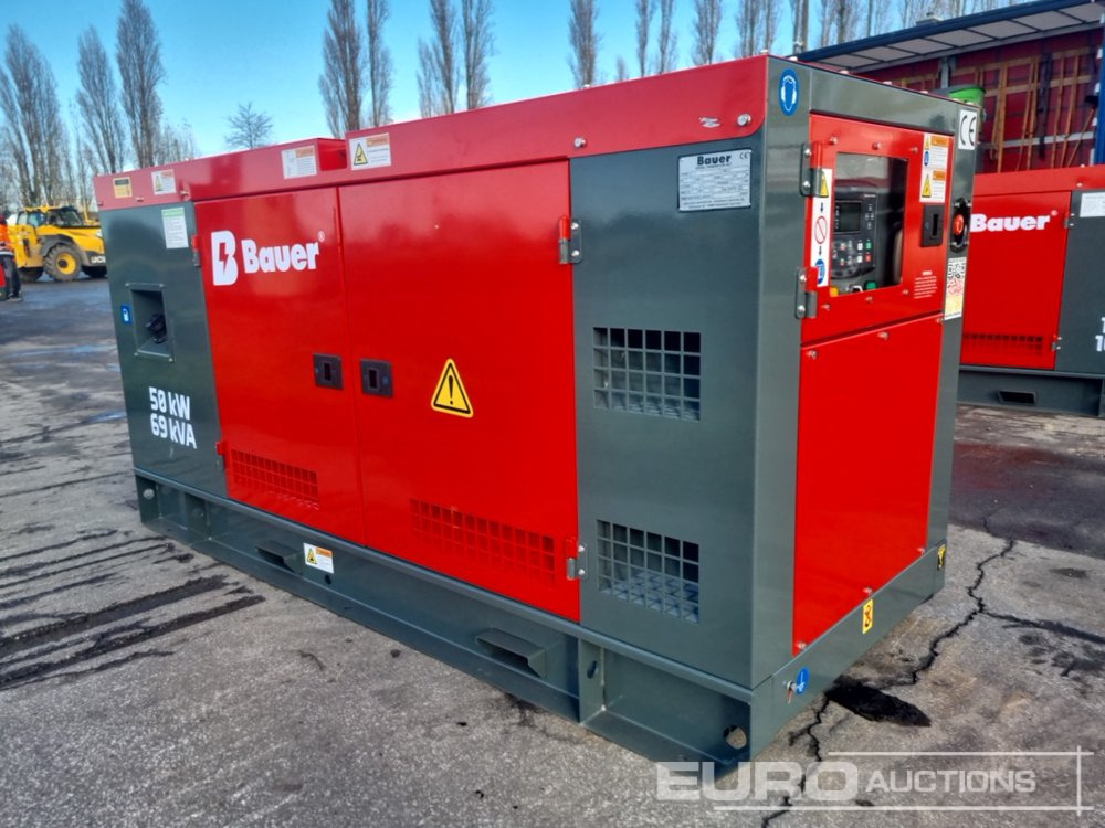 Электрогенератор Unused Bauer GFS-50KW: фото 6